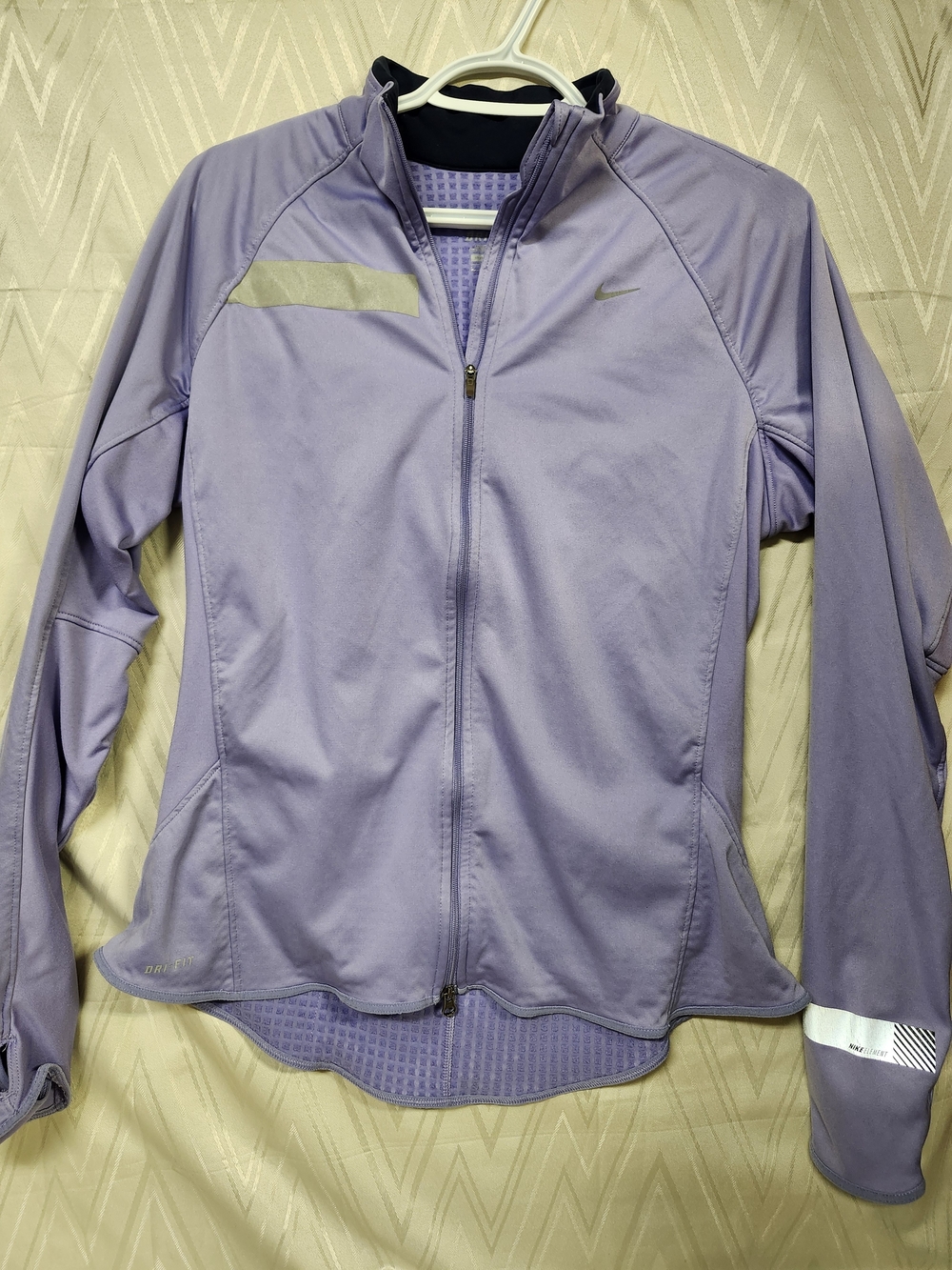 Nike Women's Lavender Full-Zip Training Jacket